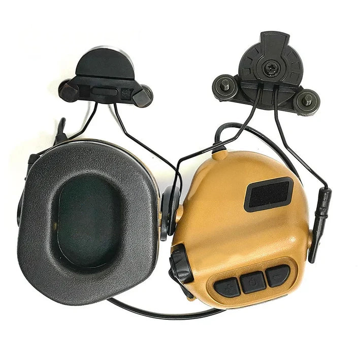 Tactical Headset with Noise Reduction & PTT | Helmet-Compatible
