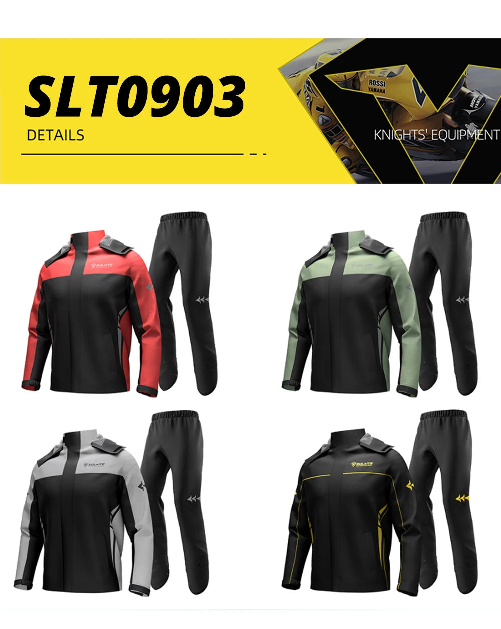 Survival Now™ Motorcycle Raincoat Suit