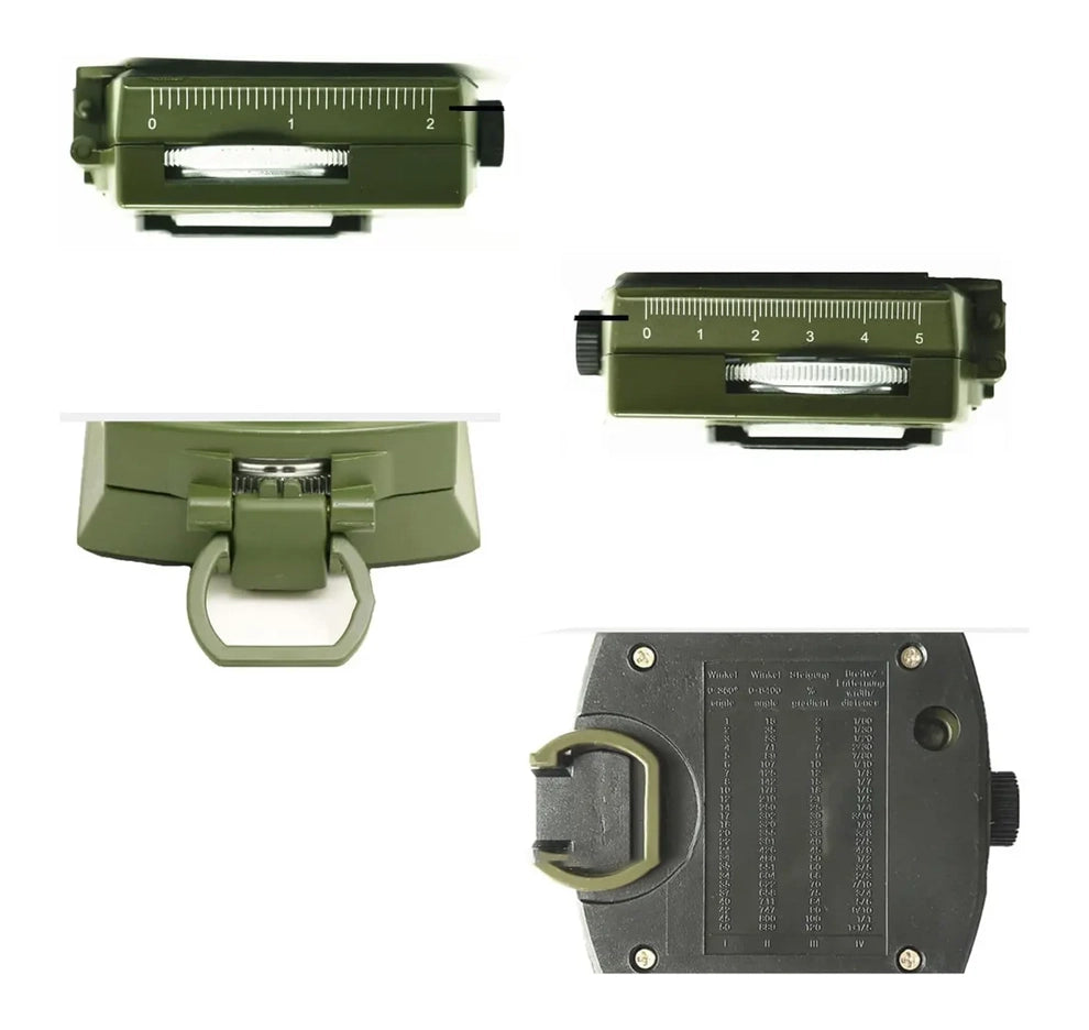 Tactical Survival Compass, Military-Grade Navigation Tool