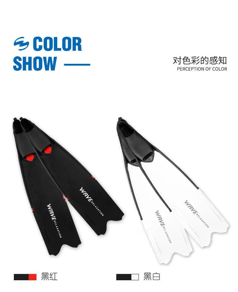 Professional Long Swimming Fins for Adults & Youth