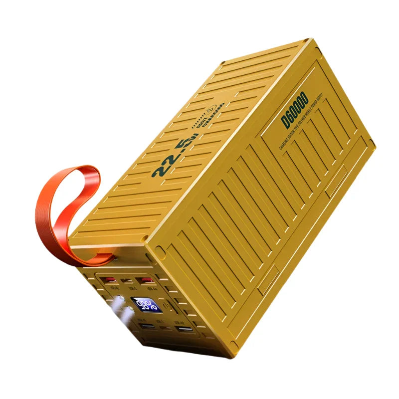 60,000mAh Power Bank - High-Capacity Charging for All Your Devices