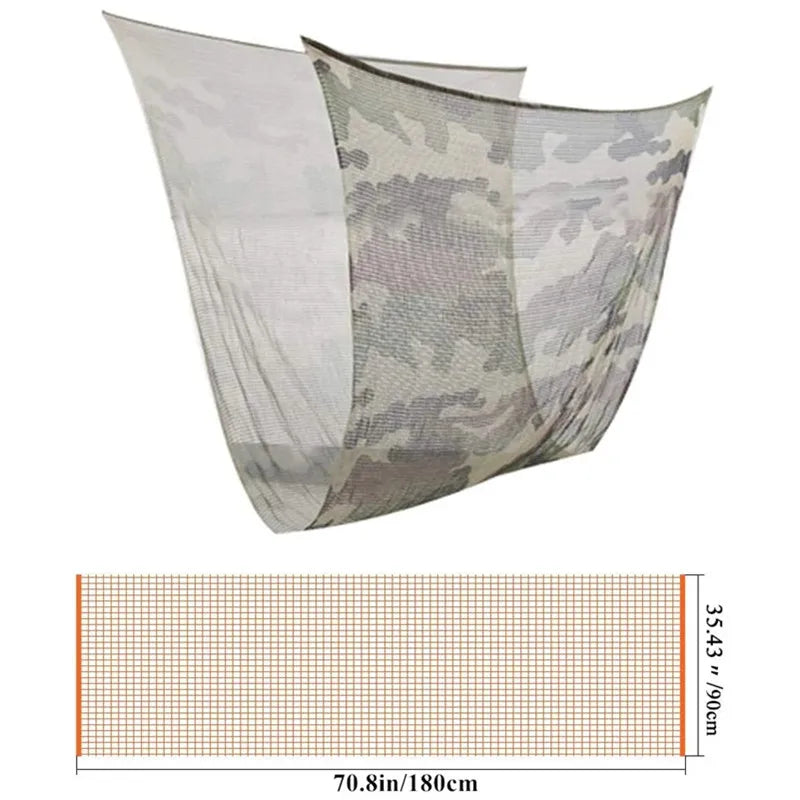 Survival Now™ Camouflage Netting Tactical Mesh Scarf