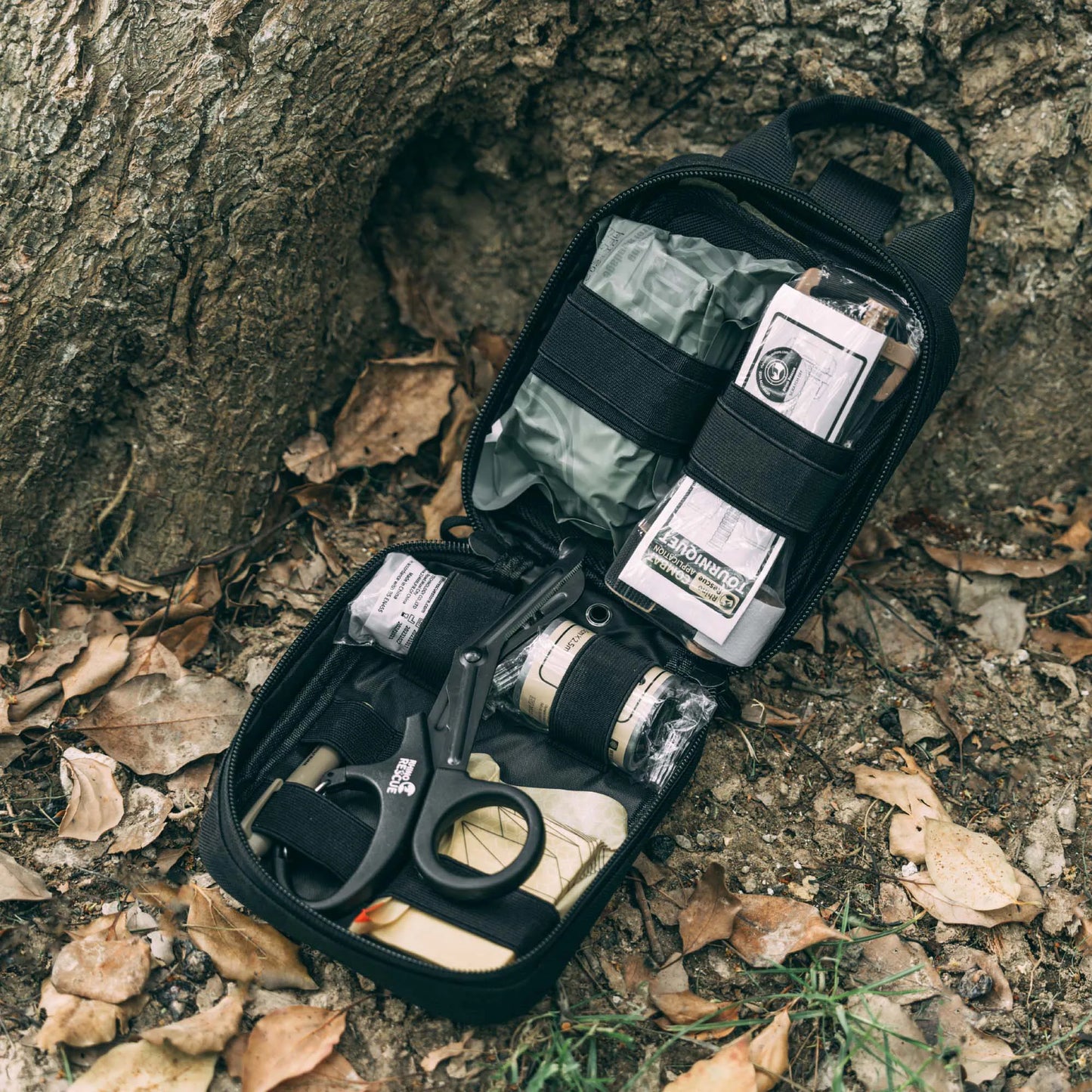 Rhino Rescue EDC First Aid Kit – Tactical Trauma Pouch