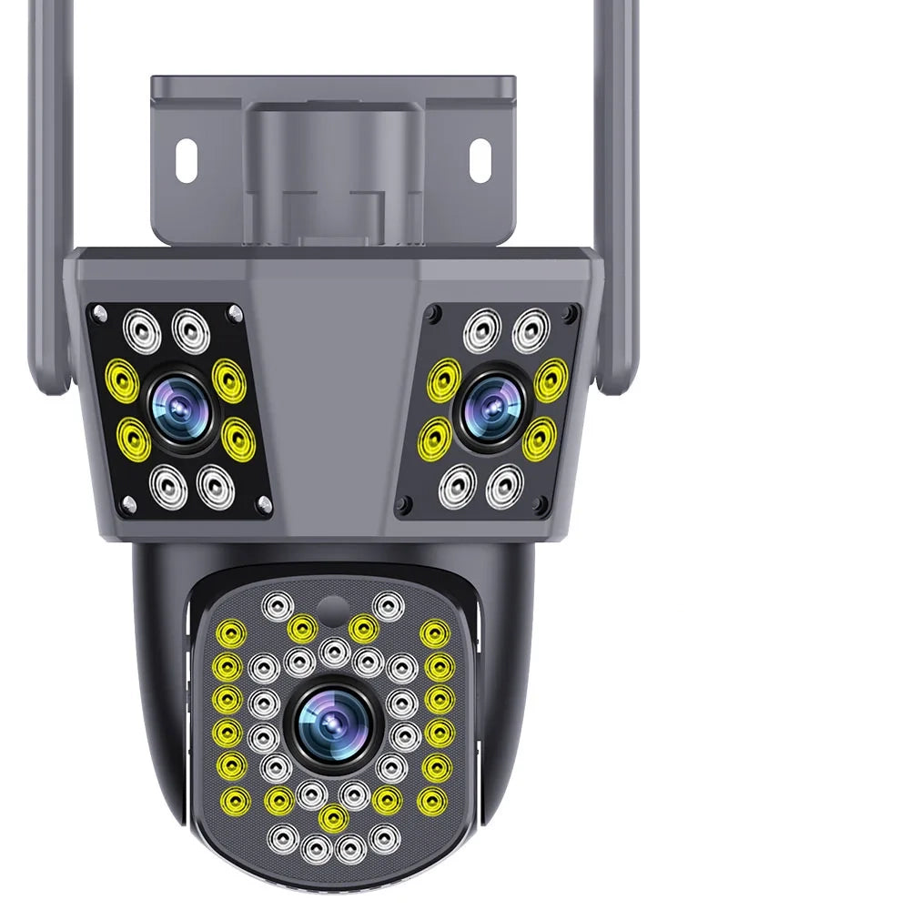 6K 12MP Wi-Fi PTZ Camera - Advanced Security with AI Tracking & Night Vision