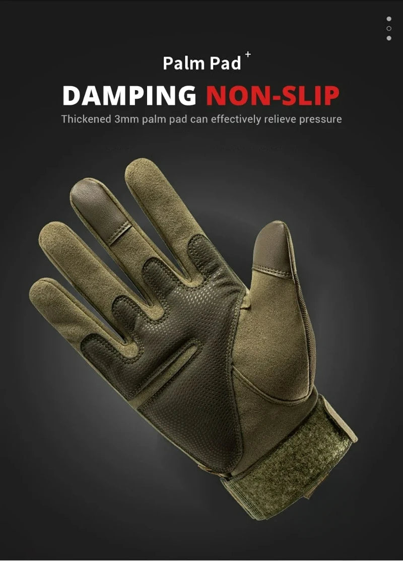 Survival Now™ Motorcycle Camping Cycling Hiking Rock Climbing Tactical Gloves