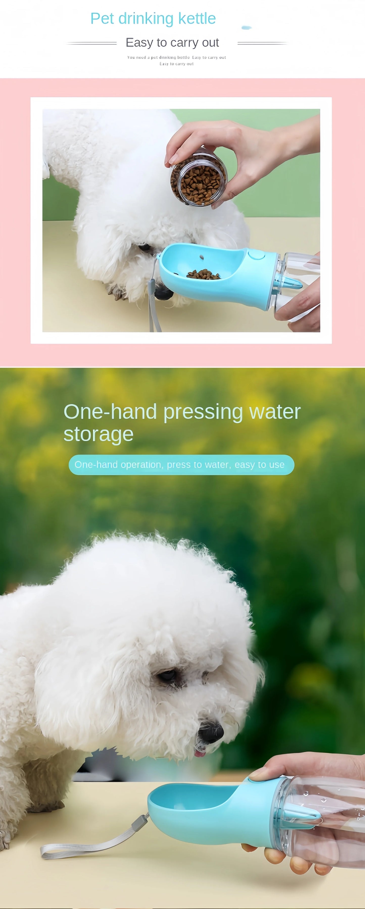 Survival Now™ Portable Pet Food & Water Storage