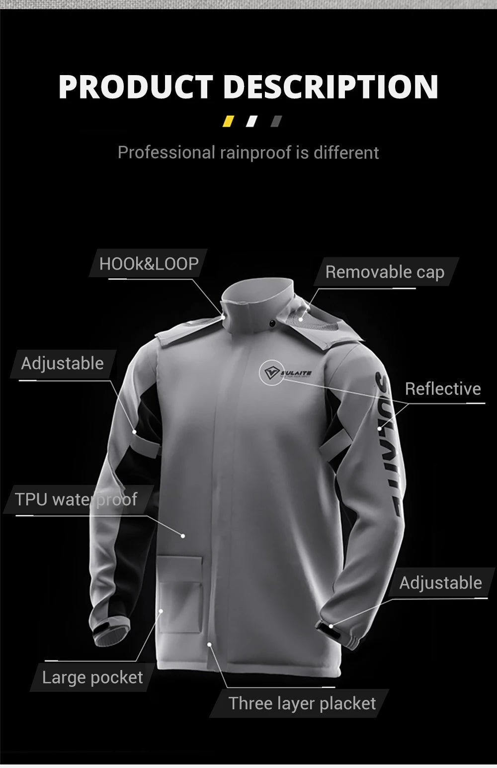 Survival Now™ Motorcycle Raincoat Suit
