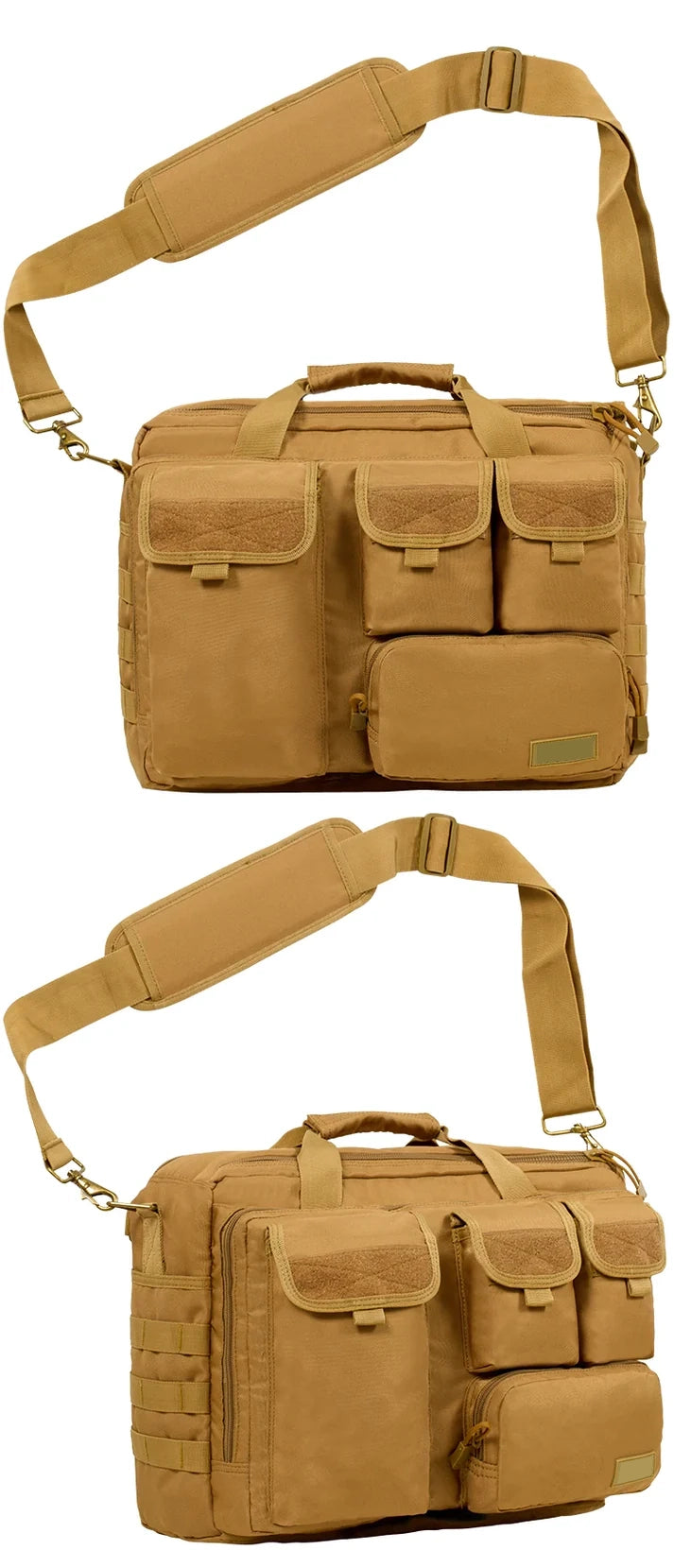 Tactical Shoulder Messenger Bag – Fits 17.3” Laptops