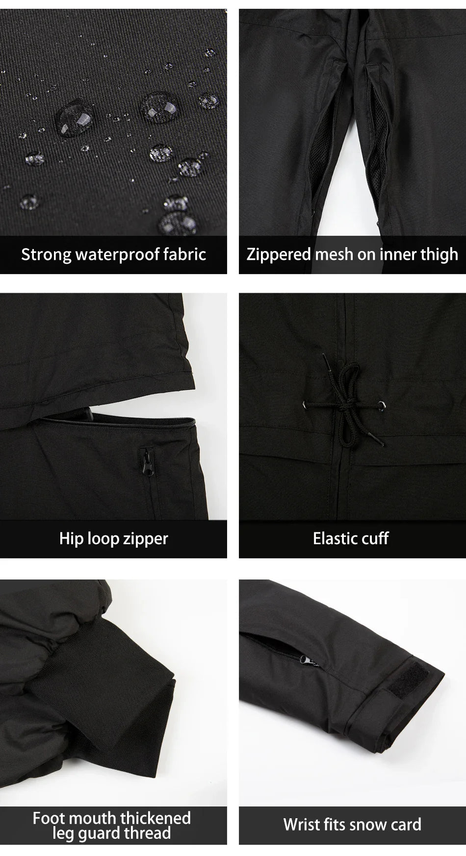 Survival Now™ Men & Women One-Piece Ski Jumpsuit