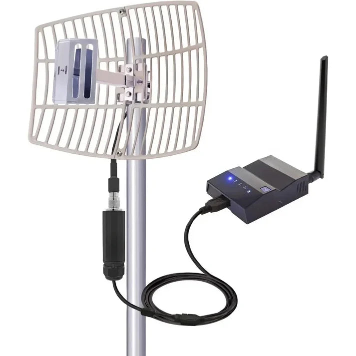 WiFi Receiver System – Long-Range, Portable Internet Booster