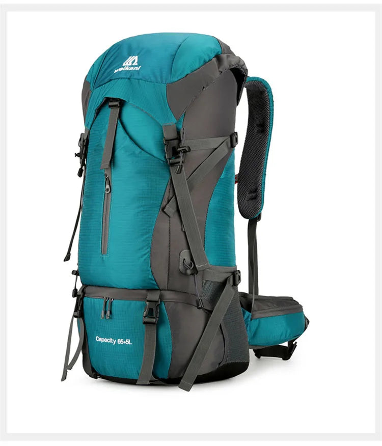 70L Waterproof Nylon Camping Backpack – Built for the Wild, Ready for the World