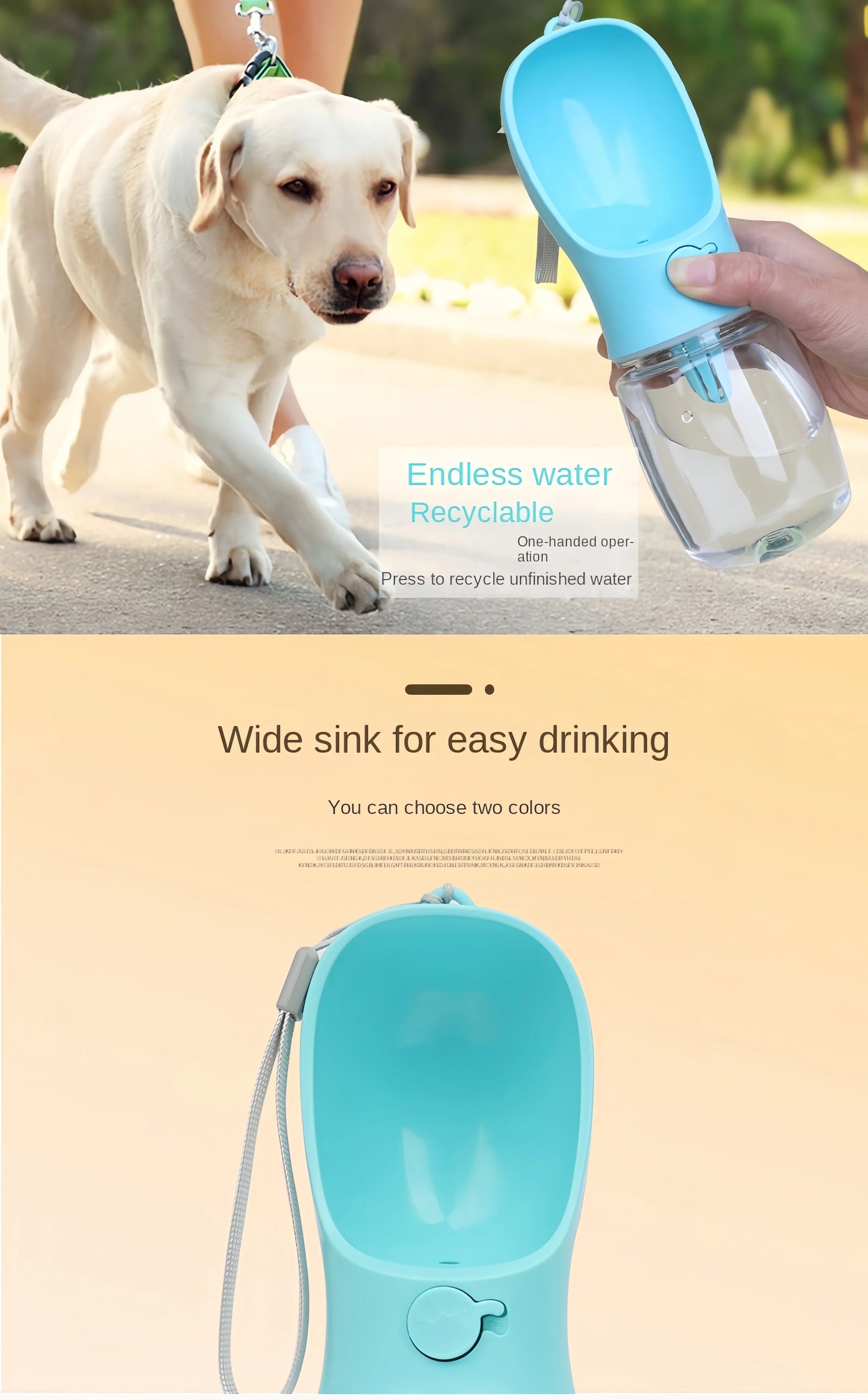 Survival Now™ Portable Pet Food & Water Storage