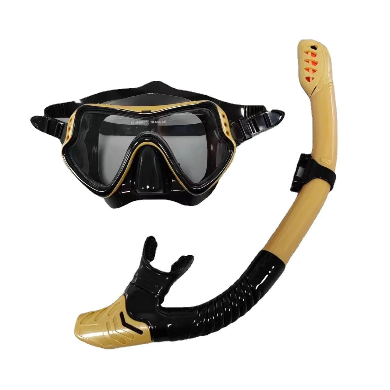 Professional Silicone Scuba Diving Mask & Snorkel Set