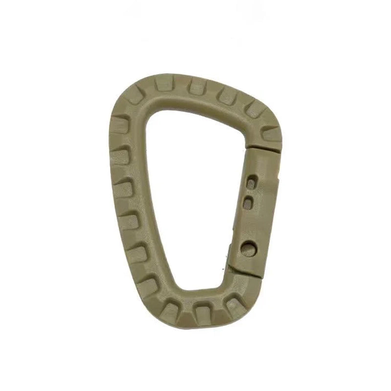 Tactical D-Ring Grimlock Carabiner Clip, 4-Pack
