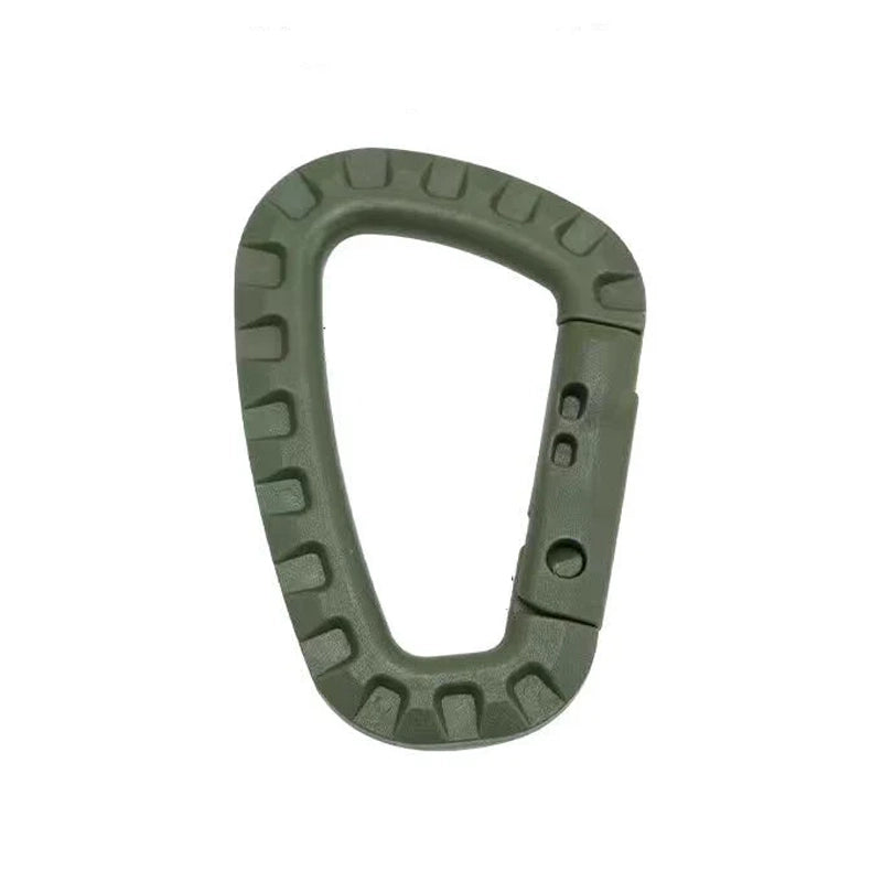 Tactical D-Ring Grimlock Carabiner Clip, 4-Pack