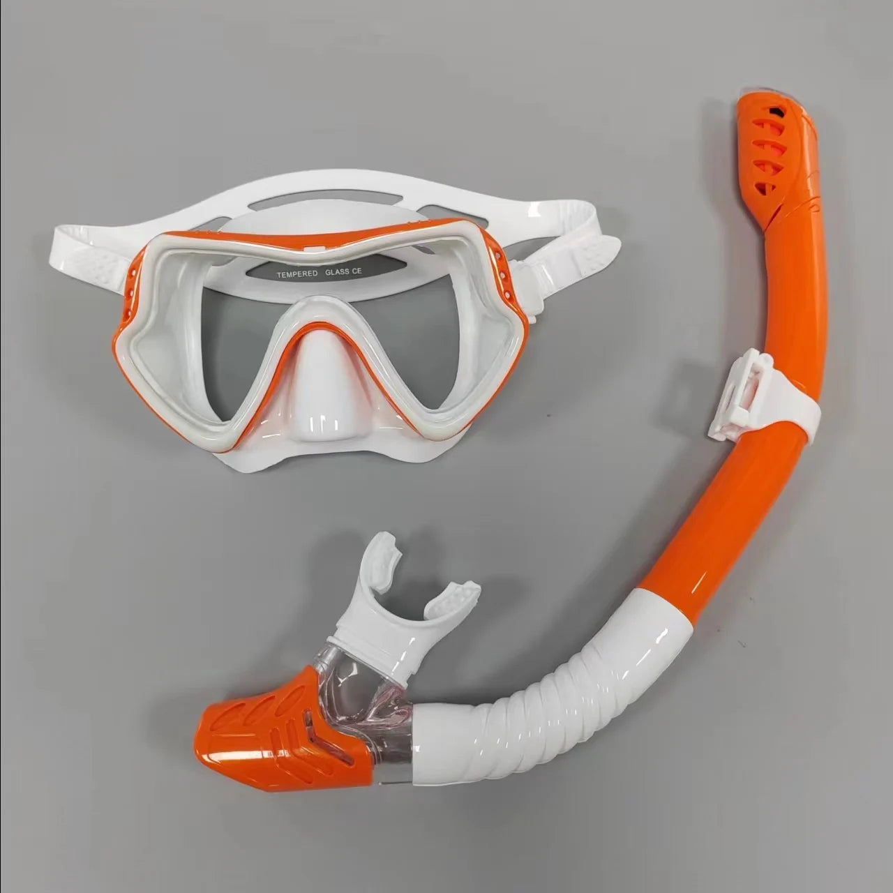 Professional Silicone Scuba Diving Mask & Snorkel Set
