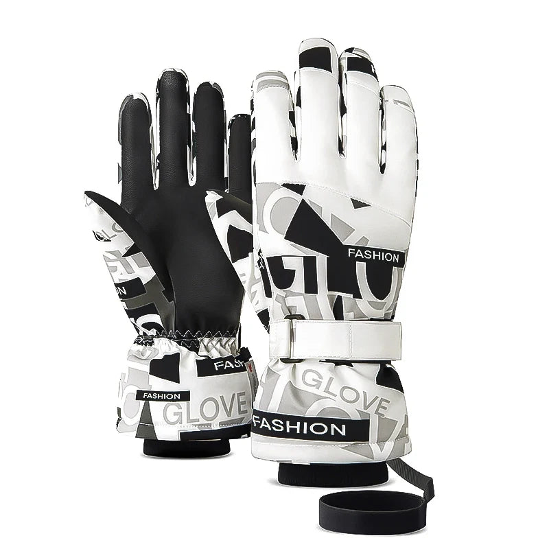 Unisex Winter Sports Ski Gloves – Touchscreen, Anti-Slip & Warm