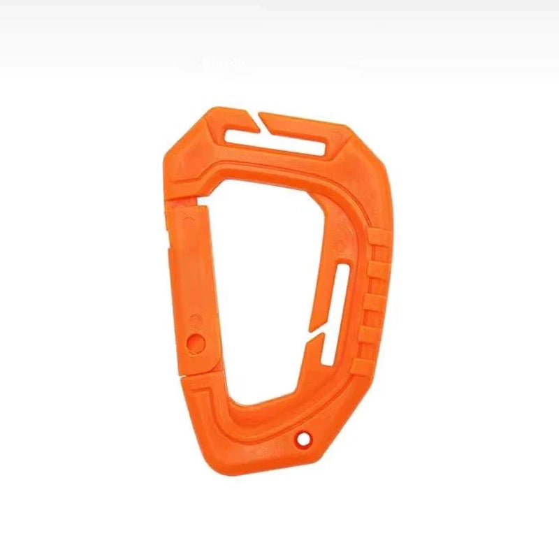 Tactical D-Ring Grimlock Carabiner Clip, 4-Pack