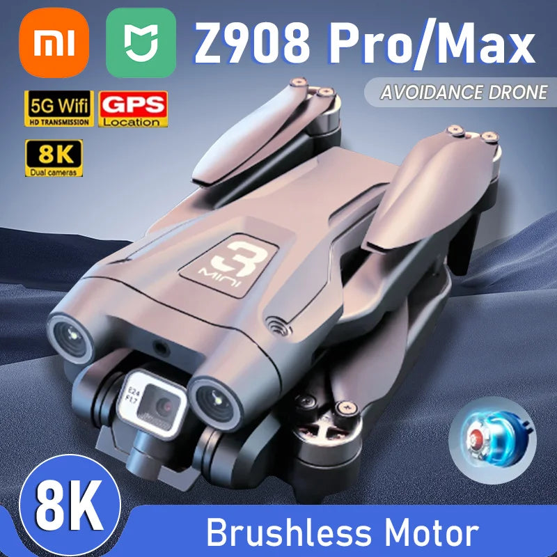 8K ESC Professional Drone - Exceptional 8K Ultra HD Footage & Obstacle Avoidance