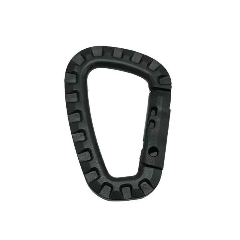 Tactical D-Ring Grimlock Carabiner Clip, 4-Pack