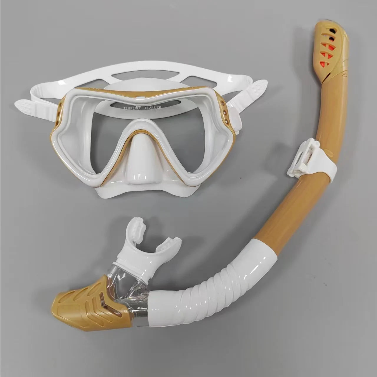 Professional Silicone Scuba Diving Mask & Snorkel Set