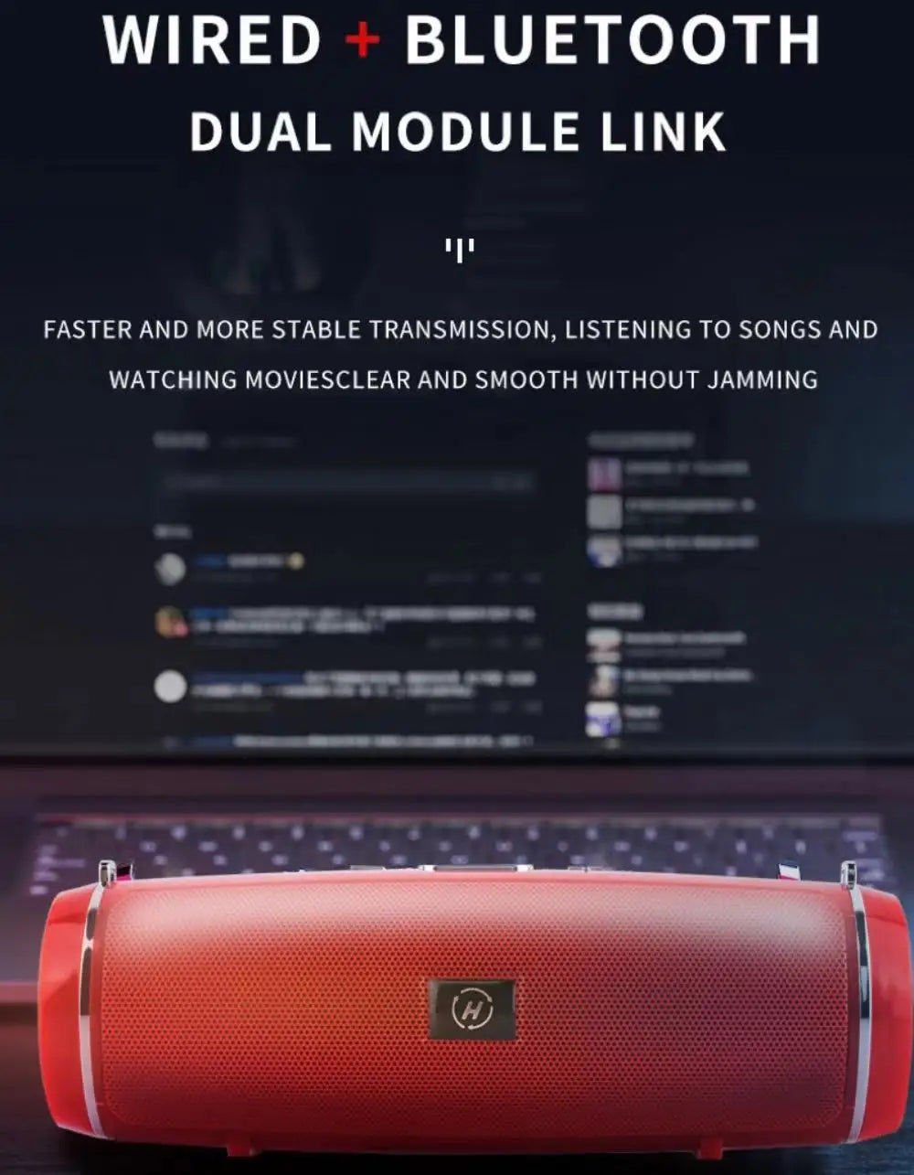Survival Now™ 200W Portable Bluetooth Speaker