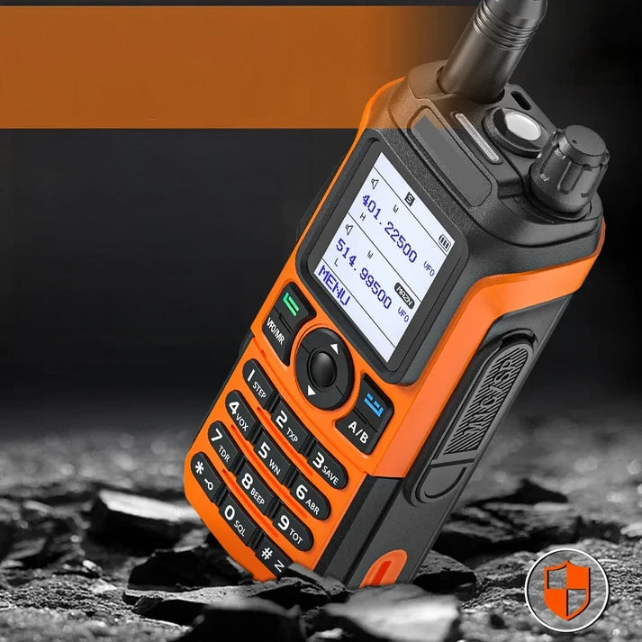 10W Dual-Band Walkie Talkie for Long-Range Outdoor Communication