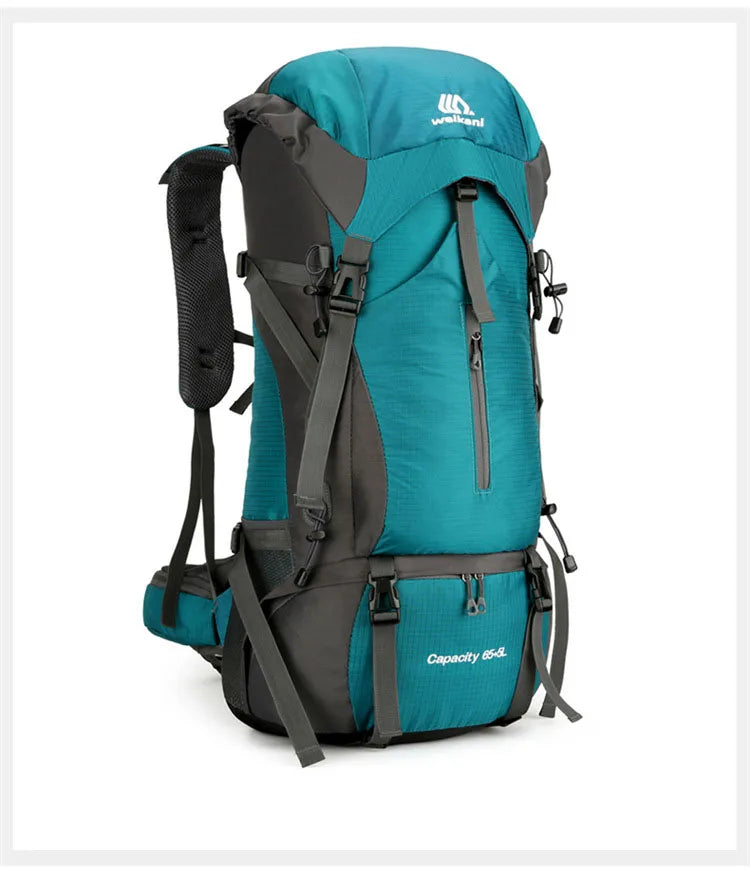70L Waterproof Nylon Camping Backpack – Built for the Wild, Ready for the World