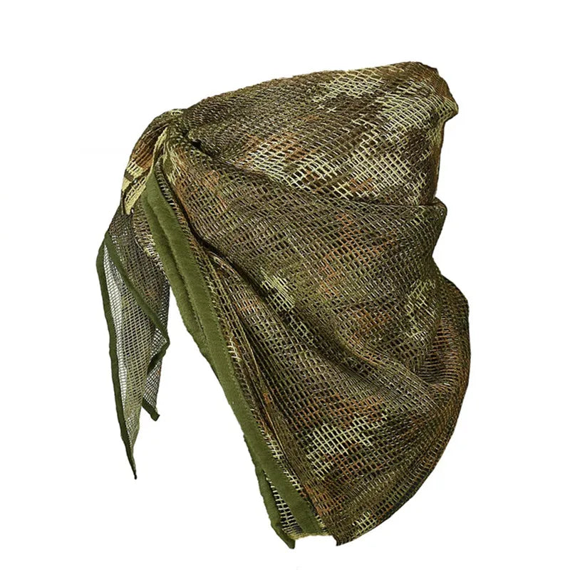 Survival Now™ Camouflage Netting Tactical Mesh Scarf