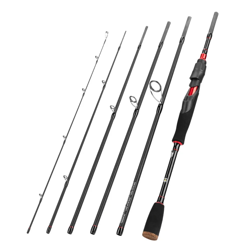 Carbon Fiber Fishing Rod, Spinning & Casting Rod (1.29m–2.28m)