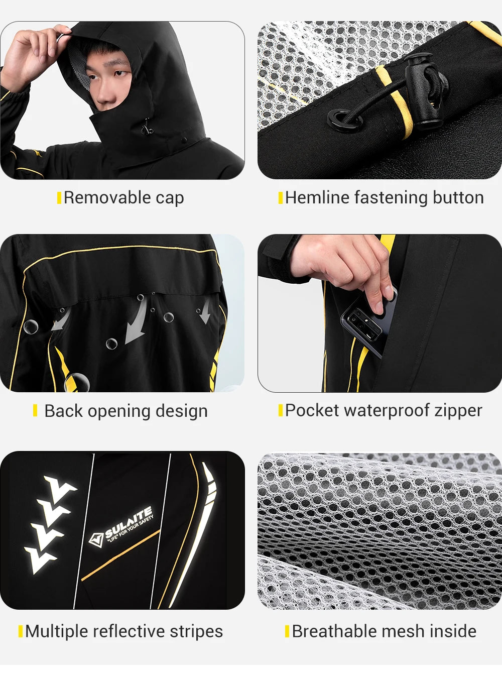 Survival Now™ Motorcycle Raincoat Suit