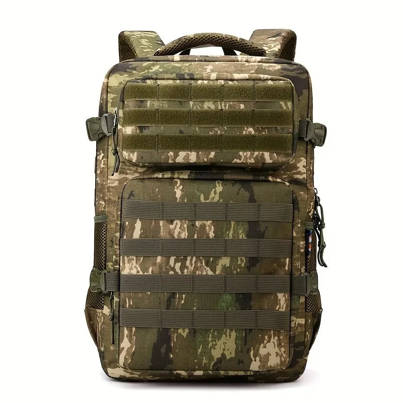 Tactical Camouflage Backpack for Hiking, Camping & Outdoor Adventures
