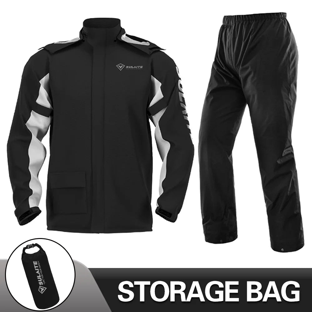 Survival Now™ Motorcycle Raincoat Suit