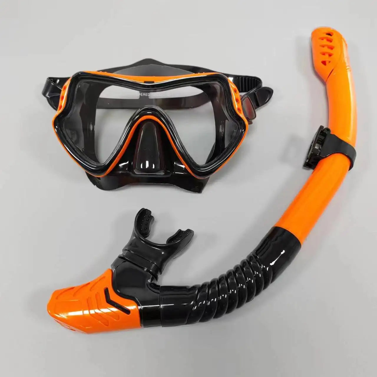 Professional Silicone Scuba Diving Mask & Snorkel Set