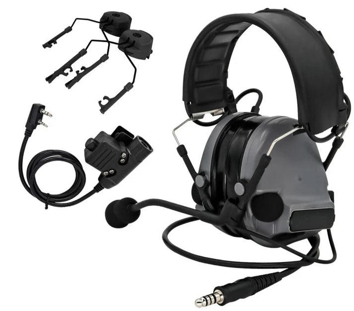 TAC-SKY Tactical Noise Cancelling Headphones – 24dB NRR