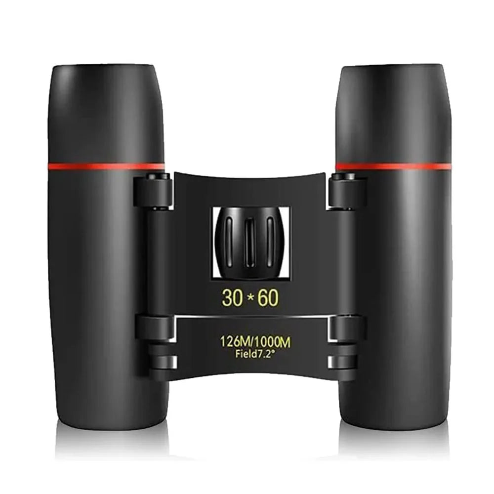 30x60 Mini Compact Folding Binoculars – High-Powered, Portable