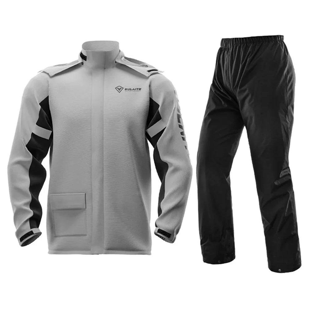 Motorcycle Raincoat Suit - Waterproof, Windproof, Lightweight