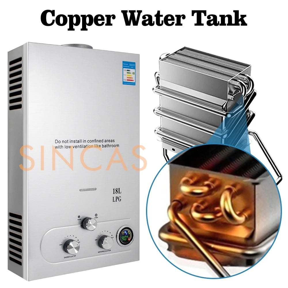 Survival Now™ Heater Gas Water Boiler