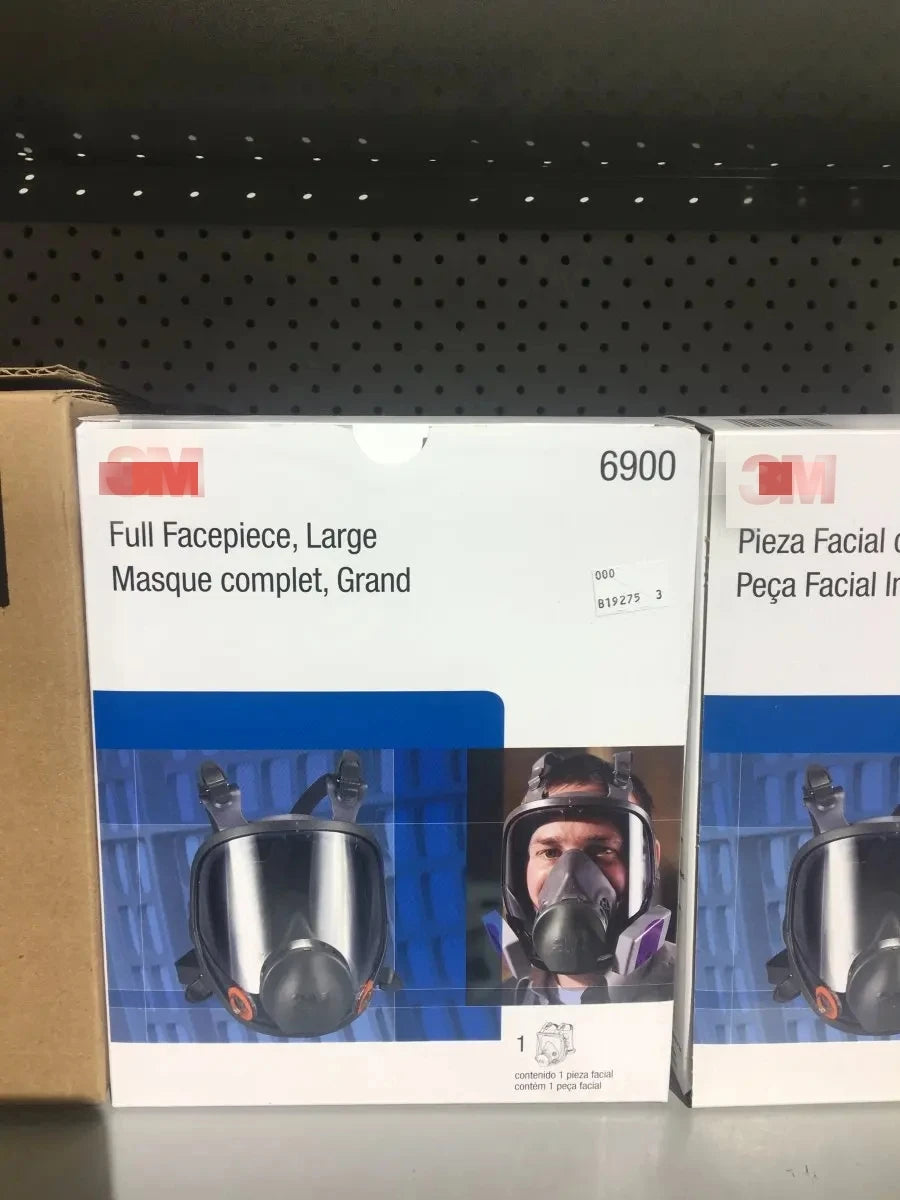6200 Gas-Proof Half Face Mask – Compatible with 6001, 2097, 5N11 Filters