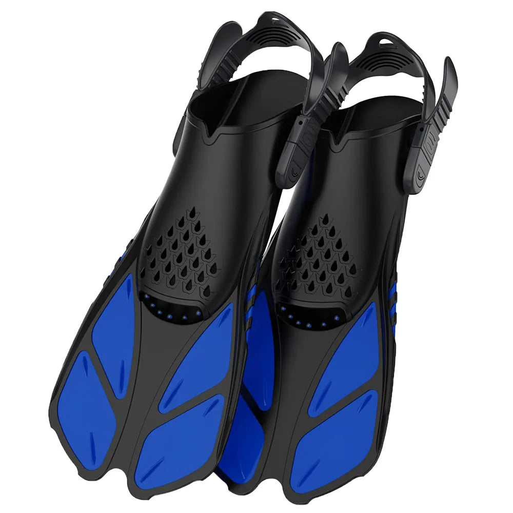 Snorkel Fins with Adjustable Buckles