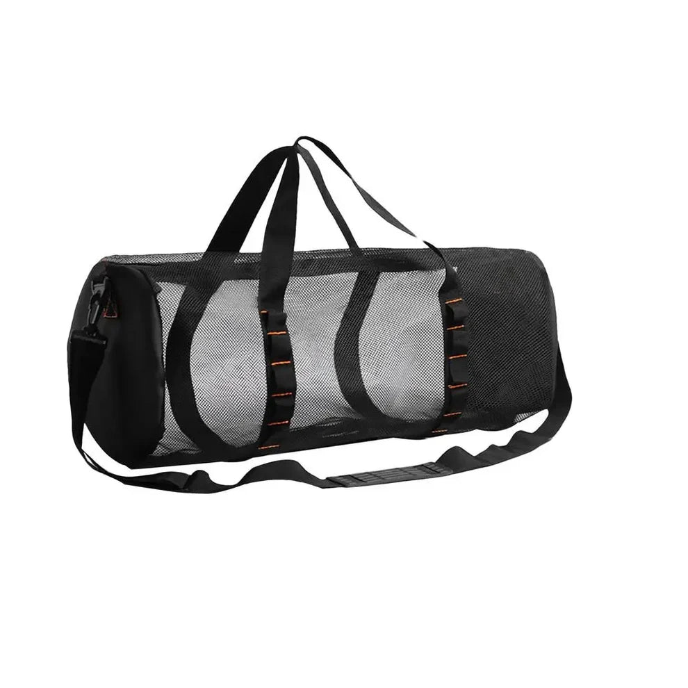Large Capacity Foldable Mesh Duffel Dive Bag
