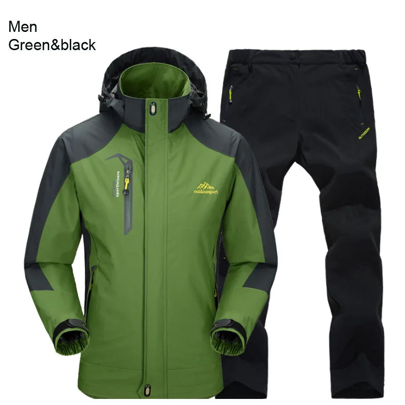 Survival Now™ Outdoor Hiking Jacket and Pants Set for Men