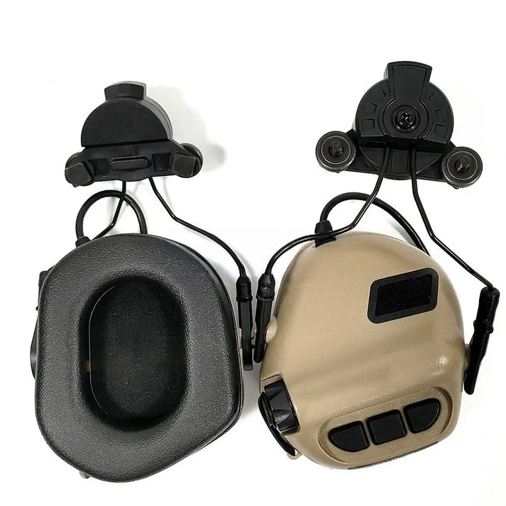 Tactical Headset with Noise Reduction & PTT | Helmet-Compatible
