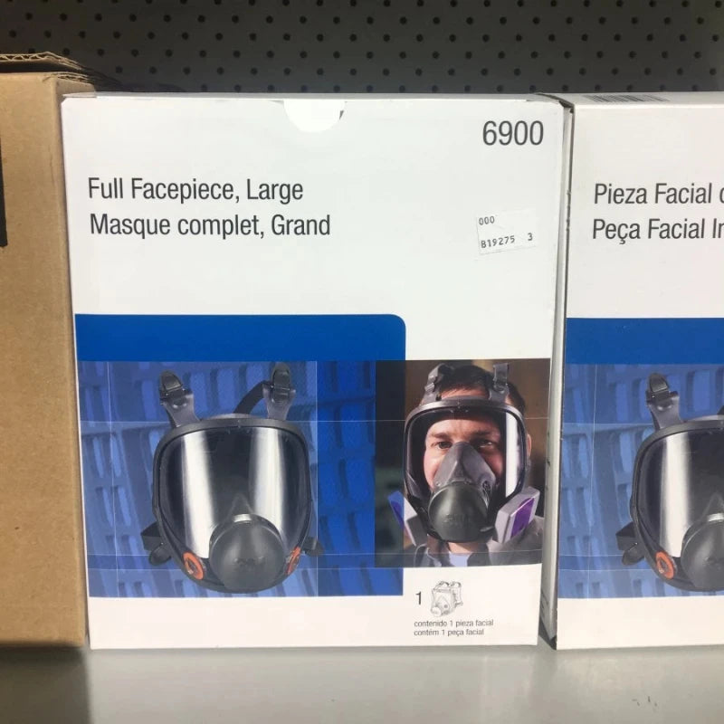 6200 Gas-Proof Half Face Mask – Compatible with 6001, 2097, 5N11 Filters