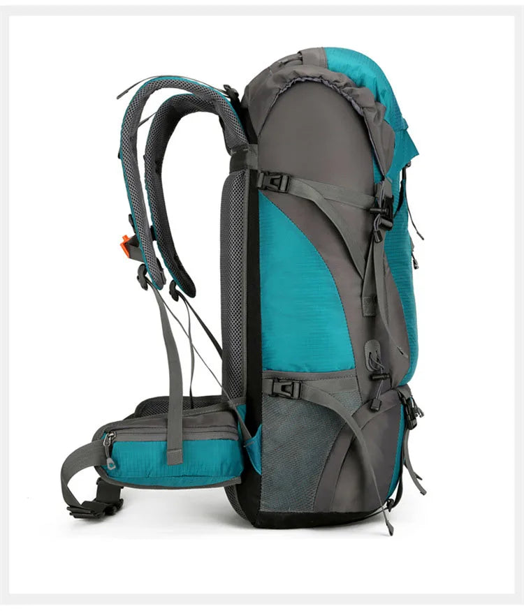 70L Waterproof Nylon Camping Backpack – Built for the Wild, Ready for the World