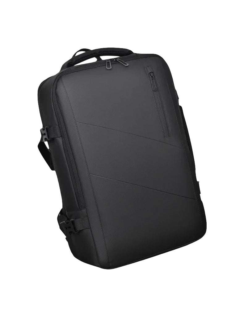 18-Inch Men’s Business Laptop Backpack with USB Charging & Waterproof Design