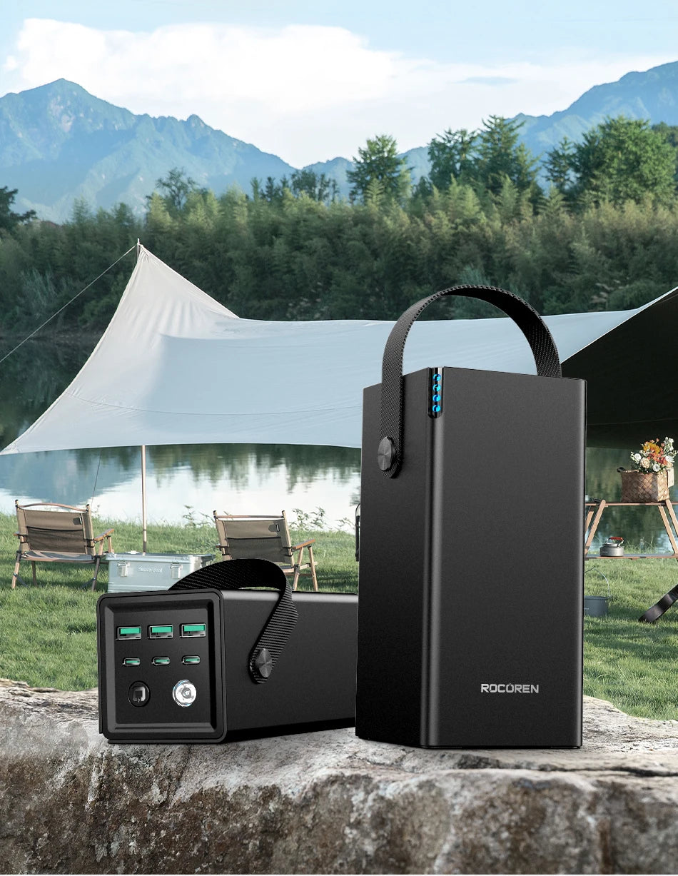 50,000mAh Power Bank - High-Capacity Charging for Outdoor Adventures