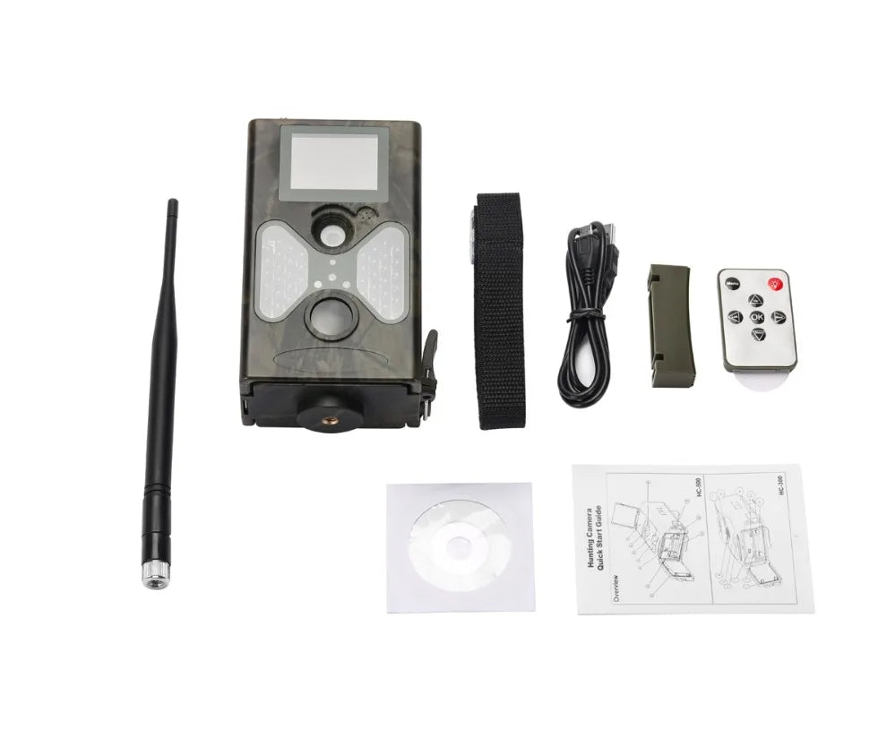 16MP Cellular Trail Camera - Night Vision & Wireless Alerts