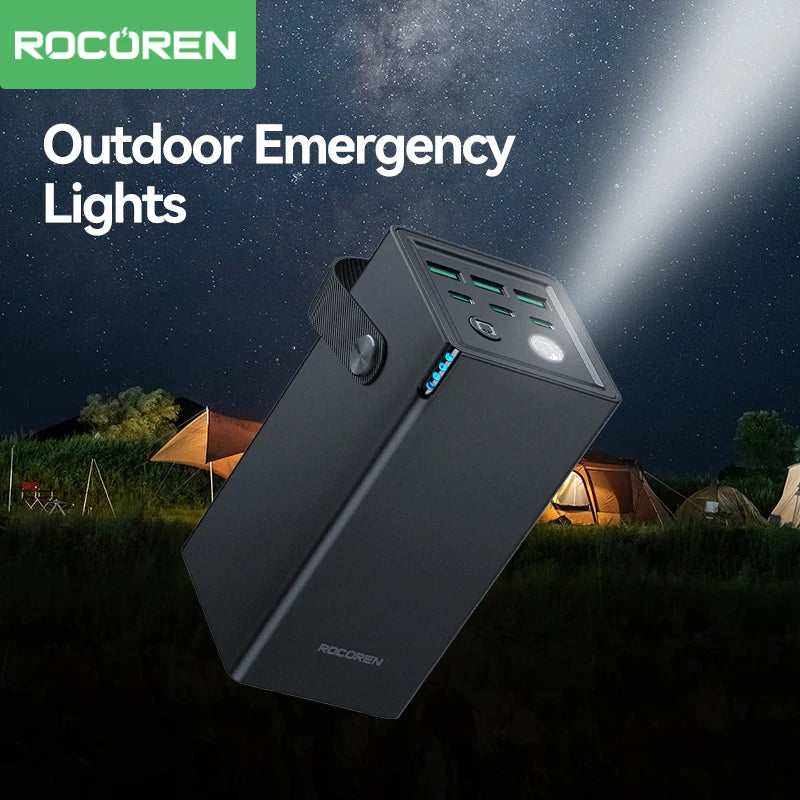 50,000mAh Power Bank - High-Capacity Charging for Outdoor Adventures