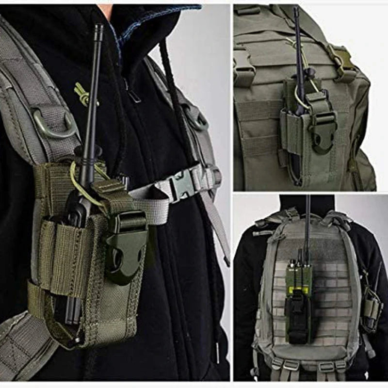 Tactical Polymer Radio Holster | Fits Motorola APX 6000, MTS2000